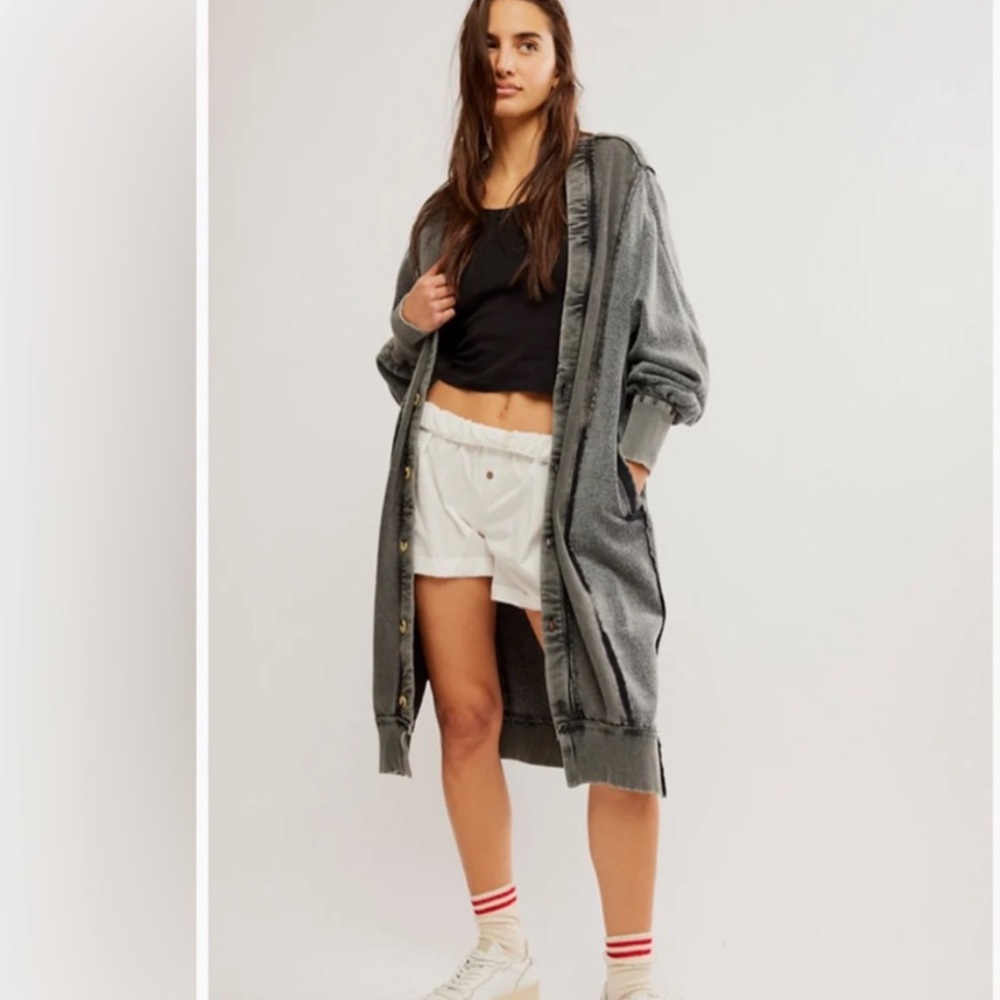 Free People Long Cardigan